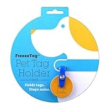 FreezeTag Dog Tag Silencer and Connector, One Size, Sky Blue