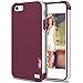 Ailun Phone Case for iPhone 5s,iPhone SE, iPhone 5, Soft TPU Bumper& Solid PC Frame,Slip-Proof Back,Shock-Absorption&Anti-Scratches,Fingerprints&Oil Stains, Protective Back Cover [Purple]