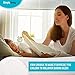 Simple Being Child Bed Rail Bumper, Portable Non-Skid Sleep Foam Railing Guard for Infants Toddlers Kids, Travel Size Safety Side Pillow Pad (Memory Foam)