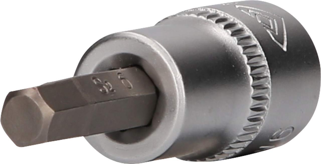 Brilliant Tools BT021873 3/8" Hexagonal Screwdriver, 49 mm, 6 mm Insert