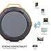 Bluetooth Shower Speaker Hcman Wireless Stereo Outdoor Waterproof Portable Speaker with Micro SD Card Slot,Built-In Mic,5W Driver, Suction Cup,Hands-Free Speakerphone (V1-x)
