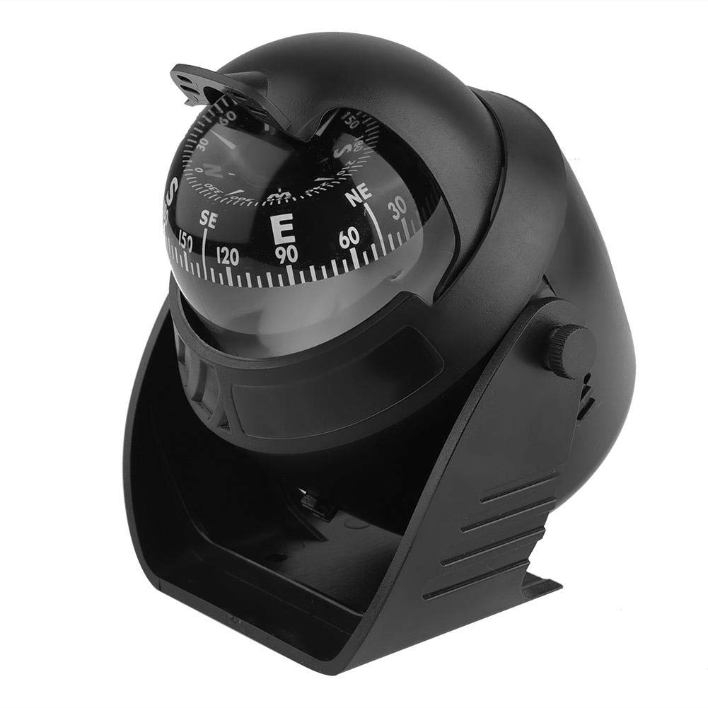 Car Truck Boat Compass Portable Auto Mini Compass Night Vision Self adhesive Compass replacement for Car Sea Marine Boat Outdoor