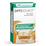 Optisource Very High Protein Drink, Caramel, 8-Ounce Boxes (Pack of 27)