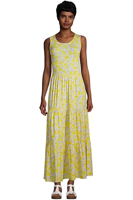 Lands' End Womens Cap Sleeve 