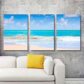 for Living Room Bedroom Home Artwork Beautiful Seaside...