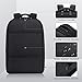 REYLEO Backpack Business Laptop Backpack Men Women School Bag Water-resistant Rucksack for Work College Travel - Black RB07
