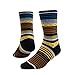 Mens Dress Socks-Striped Crew Socks with Funky Colorful Patterned-Novelty Socks with Comfort Combed Cotton US Size 8-12 3 Pack SEESILY (1)
