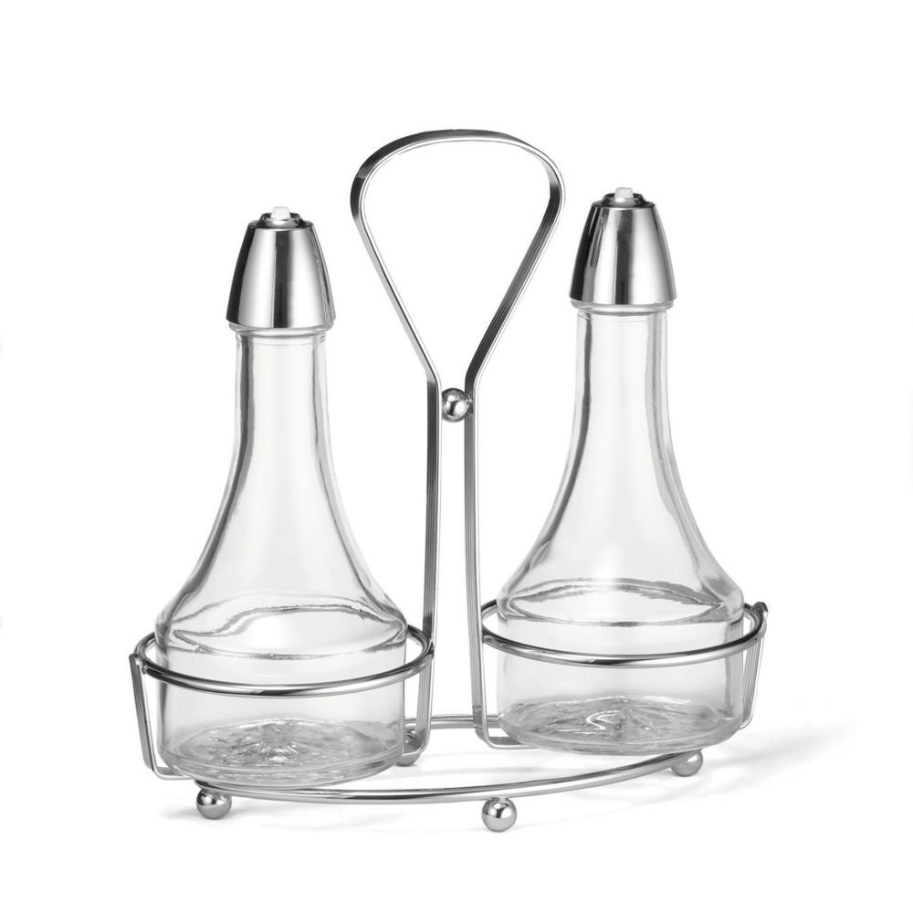 Tablecraft Products 8 Oz. Oil & Vinegar Dispenser Set