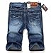 Easy Mens Fashion Denim Shorts Casual Jeans Summer Half Pant Beach