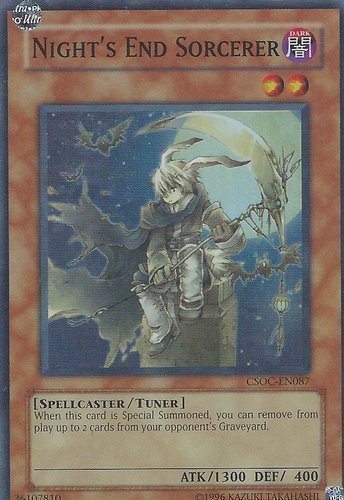 Yu-Gi-Oh! - Night's End Sorcerer (CSOC-EN087) - Crossroads of Chaos - Unlimited Edition - Super Rare