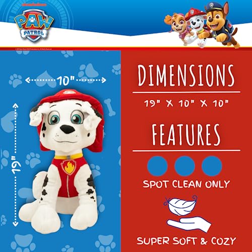 Paw Patrol Marshall Kids Bedding Super Soft Plush Cuddle Pillow Buddy