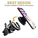 COCOFU Pop Out Stand Air Vent Car Mount 360° Rotation Car Dashboard Desk Wall Mount For Pop Socket Expanding Grip Stand Users-Black