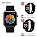 UPOLS Compatible with Apple Watch Band 38mm 42mm 40mm 44mm Sport Band, Silicone Sport