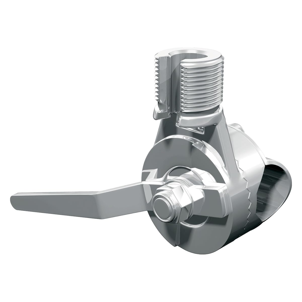 Shakespeare 4190 Stainless Steel Rachet Rail Mount - Silver, 22/25mm