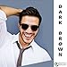Manly Guy Chocolate Dark Brown Henna Hair Dye, Beard, & Mustache Color: 100% Natural & Chemical Free