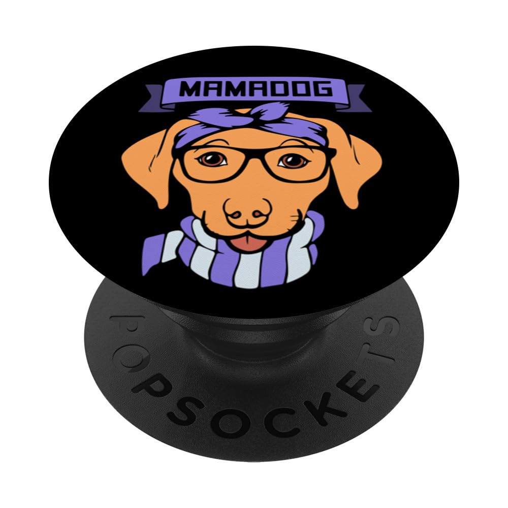 Mamadog - Weimaraner Mom Mother Dog PopSockets Adhesive PopGrip