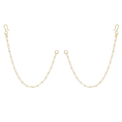 Buy A One Collection Gold Plated White Pearl Brass Single Layer