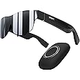 TQSKY T1 AR Glasses with T-Box, Portable Massive 1080P Screen, Built-in150 Micro-OLED Display, Myopia Adjustable 0 to -600D, Smart Glasses for iPhone, Mac, PC, Android & iOS, Switch