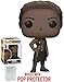 Funko Pop! Marvel: Black Panther - Nakia #277 Vinyl Figure (Bundled with Pop BOX PROTECTOR CASE)