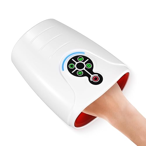 ANHAO Hand Massager, Cordless Hand Massage with Heat & Compression ...