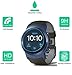 [3-Pack] Dmax Armor for LG Watch Sport Screen Protector, [Tempered Glass] 0.3mm 9H Hardness, Anti-Scratch, Anti-Fingerprint, Bubble Free, Ultra-Clear