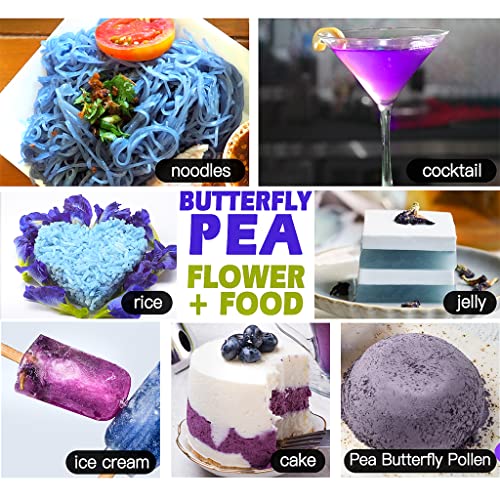 100 Premium Butterfly Peas Flower Natural and Organic Butterfly Pea