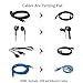 Hexagon Network - Ethernet Cable Cat7 Flat 50ft Black, Shielded (STP) Network Cable Cat 7 Flat Slim Ethernet Patch Cable, Internet Cable With Snagless RJ45 Connectors - 50 Feet Black