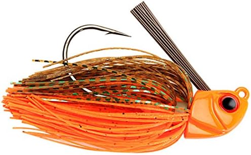 Warbaits Swimjigs Head Weedless Skirted Swimbait Swim Jig (Thing, 1/2 oz)