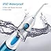 Electric Dental Water Flosser - Cordless Portable Oral Irrigator Rechargable with 3 Operation Modes and 4 Rotatable Jet Tips for Braces and Teeth Whitening
