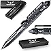Tactical Pen Self Defense Tool - Survival Multitool + Window Glass Breaker for Police, Military, SWAT, EDC | Smooth Writing Black Ballpoint, Gift Boxed with Extra Refills