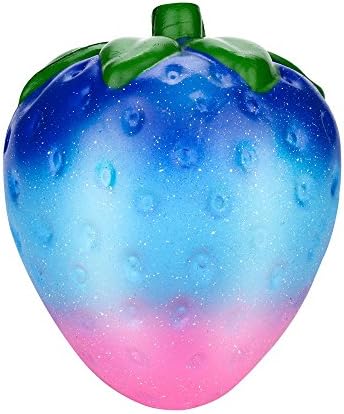 rocicaS Clearance Slow Rising Squishis Jumbo Prime Kawaii Galaxy Strawberry Squishy Funny Toy Stress Reliever