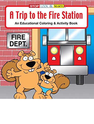 A Trip to the Fire Station Kid's Coloring & Activity Book in Bulk (25-pack)