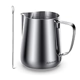 Milk Frothing Pitcher, Thicker Version 600ml 20oz
