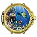 Walls 360 Peel & Stick Porthole Wall Decal: Window Views Tropical Fish (12 in x 10.75 in)