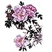 TAFLY Extra Large Lower Back Colored Tree Peony Flower Temporary Tattoos Body Art Transfer Sticker for Womens 2 Sheets
