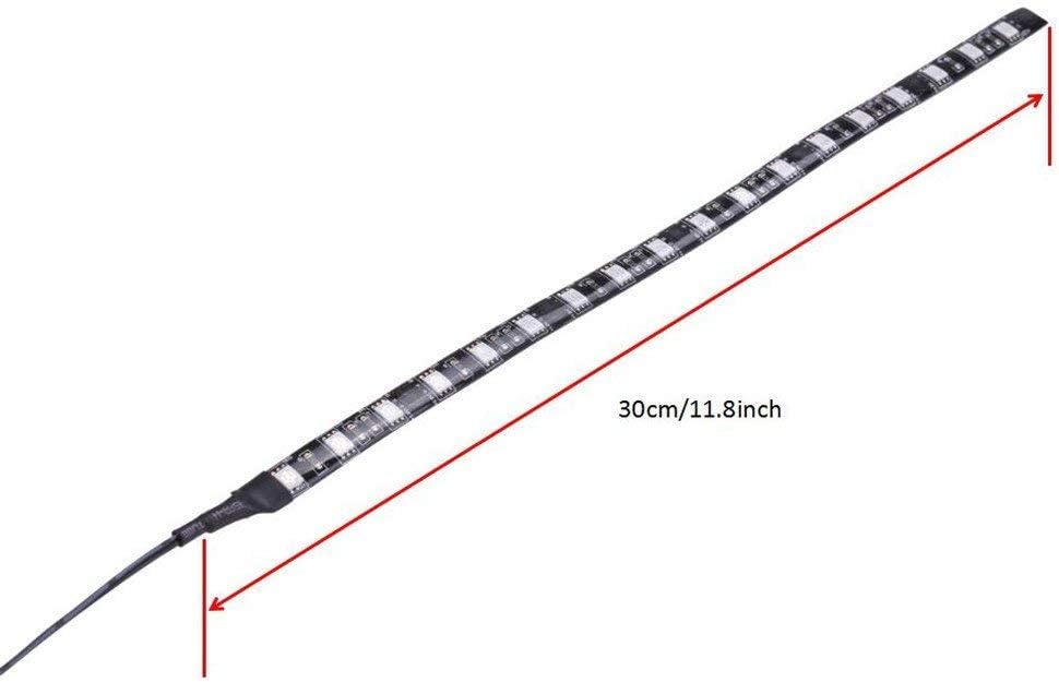 Ubanner PC LED Flexible Light Strip Computer Lighting Pink with Magnetic for PC Case Computer Lighting Kit - Image 4