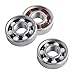 608 Hybrid Ceramic Ball Bearings for Fidget Spinner Toy (3 Pack, White Ball) by EAONE