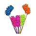 Wimem Extendable Microfiber Dusters | Washable Computer Dusters, Long Reach Ceiling Fan Dusters, Anti-Static Extend Dusters Kit | Green Eco-Friendly Cleaning Supplies (5 PC Retractable Dust Brush Set)