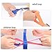 TecUnite 2 Pieces Walking Rope Safety Walking Cord 12 Handles and 6 Handles with Buckle for Preschool Children Toddlers Daycare Schools Teachers