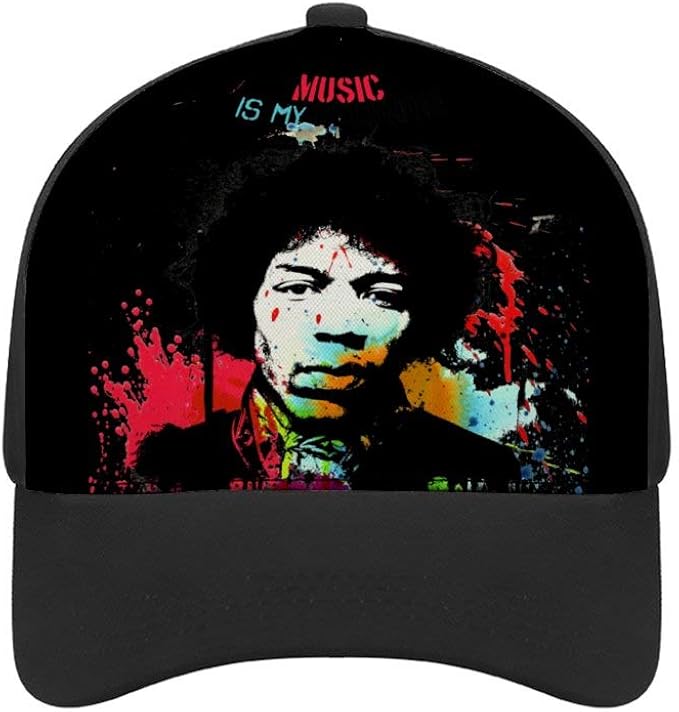 Amazon ジミ ヘンドリックス Jimi Hendrix キャップ メンズ 帽子 ハット 野球帽 運転 カジュアル 調節可能 通気性抜群 速乾 Uvカット 春 夏 秋 冬ユニセックス キャップ 通販