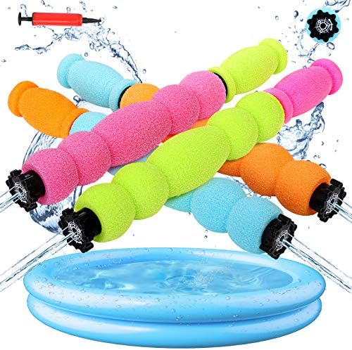 4 Pack Foam Water Blaster, Water Guns Shooter Squirt Guns Set UP to 35 ...