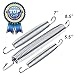 Heavy-Duty Galvanized Steel Replacement Trampoline Springs, Trampoline Accessories, Trampoline Parts, Set of 20 - GC Global Direct (7
