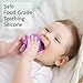 Baby Teething Toys - Adorable Violet Octopus - Best Sensory Learning Teether for Girl Or Boy Infant Newborn 3/6 / 12 Months / 1 Year Old - BPA Free Silicone - Cool Baby Shower Gifts