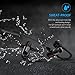 SoundPEATS Q11-Black Bluetooth Earbuds in-Ear Secure Fit Sport Wireless Stereo Headphones (8 Hours Play Time, Bluetooth 4.1, APTX, Sweat-Proof, CVC 6.0 Noise Cancelling)