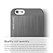 iPhone 6S Case, elago® [Outift Matrix][Dark Grey] - [Premium Hybrid Construction][Brushed Aluminum][Spark Design Award] - for iPhone 6/6S