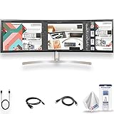 2 x LG 49WL95C-W 49" 32:9 Curved UltraWide 5K HDR