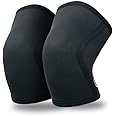 2POOD Performance Knee Sleeve (Sold AS Pair of 2) for Fitness, Cross Training, Squatting, Weightlifting, Wrestling, Compression and More. (Black, Small)