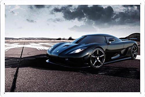 Automobile Car Vehicle Metal Poster Plate Tin Sign by Jake Box (8"x12" inches) A-CAR00286