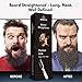 (UPGRADED) Aberlite MAX – Beard Straightener for Men – Beard Straightening Heat Brush Comb Ionic – 5 Heat Settings Up to 440F – For Home & Travelthumb 1