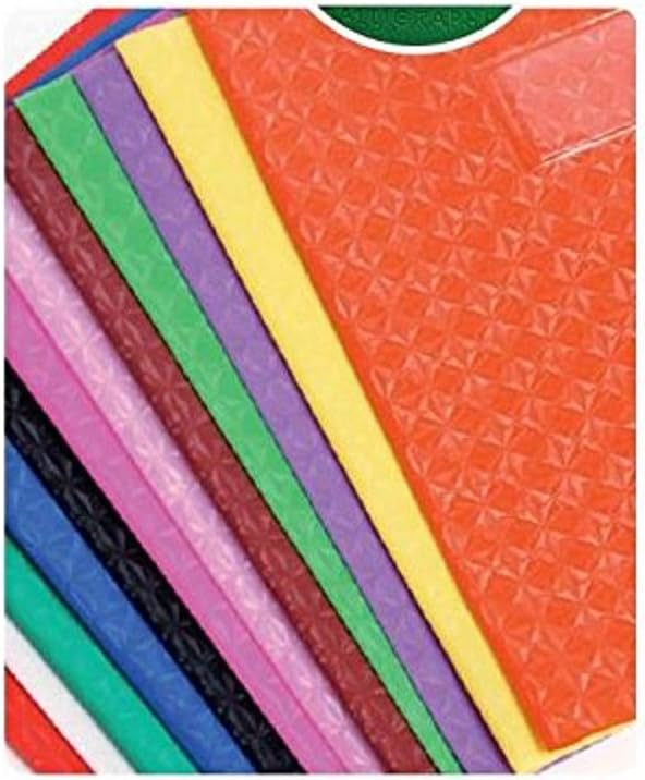 Calligrapher 72025C, Clear Grain Diamond Notebook Protector, Dimensions: 17x22 cm, 18/100th with Label Holder, Opaque PVC
